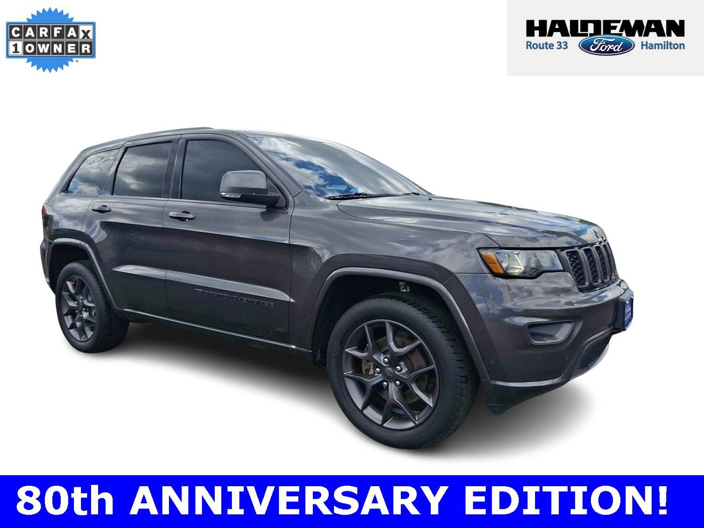 2021 Jeep Grand Cherokee WK 80th Anniversary — SUV — 48,827 mi — Trenton, NJ