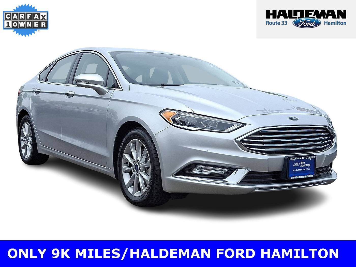 2017 Ford Fusion SE — Sedan — 9,852 mi — Trenton, NJ
