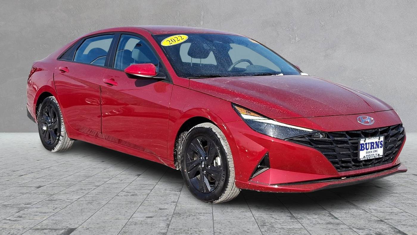 2022 Hyundai Elantra Hybrid Blue — Sedan — 11,228 mi — Marlton, NJ