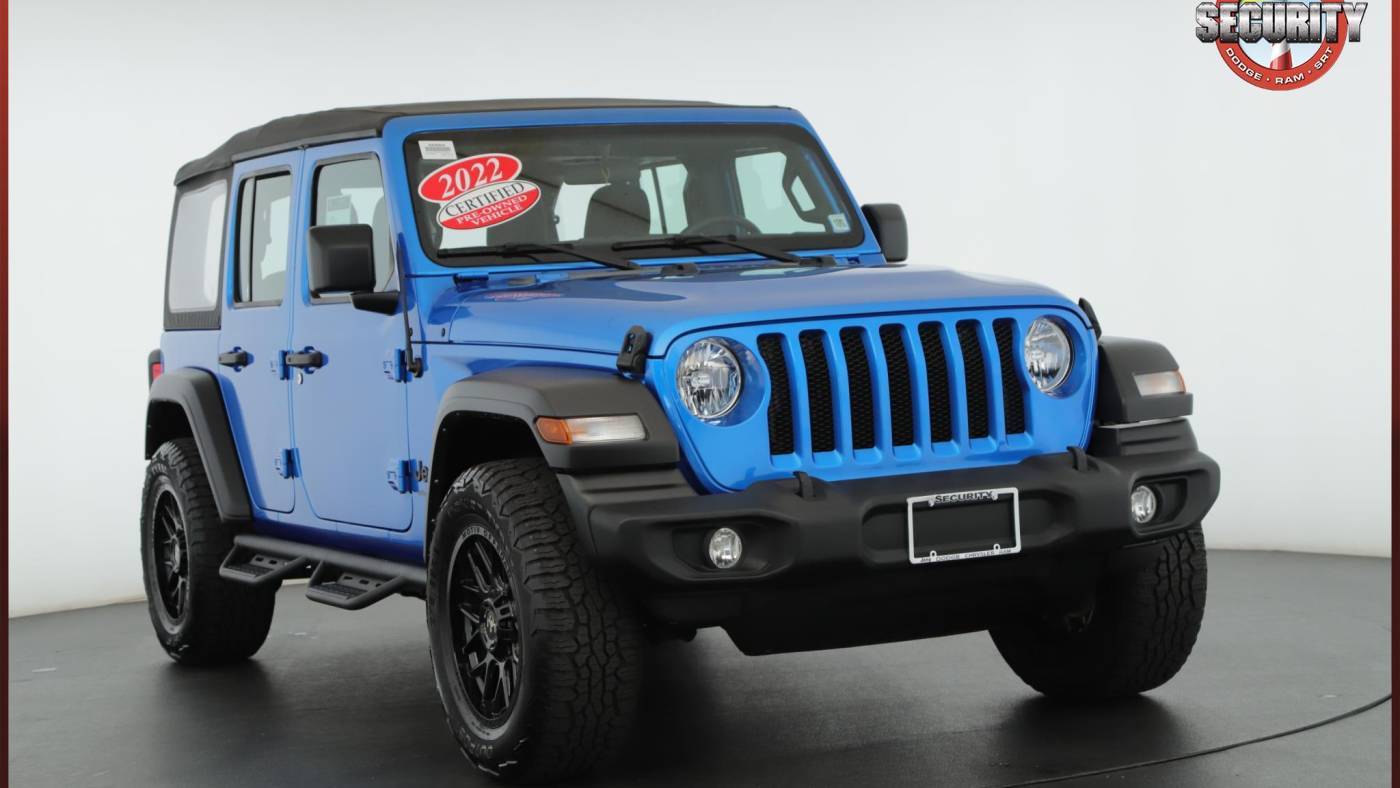 2022 Jeep Wrangler Sport — SUV — 43,562 mi — Amityville, NY
