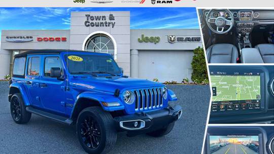 2021 Jeep Wrangler Sahara 4xe — SUV — 36,080 mi — Levittown, NY