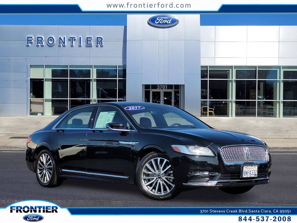 2017 Lincoln Continental Select — Sedan — 60,514 mi — Santa Clara, CA