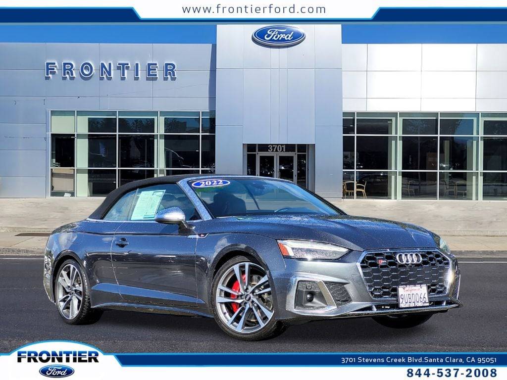 2022 Audi S5 Premium Plus — Convertible — 38,826 mi — Santa Clara, CA