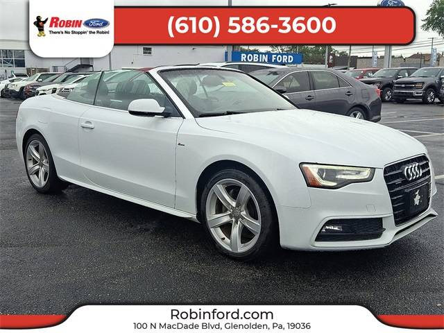 2016 Audi A5 Premium Plus — Convertible — 96,414 mi — Glenolden, PA