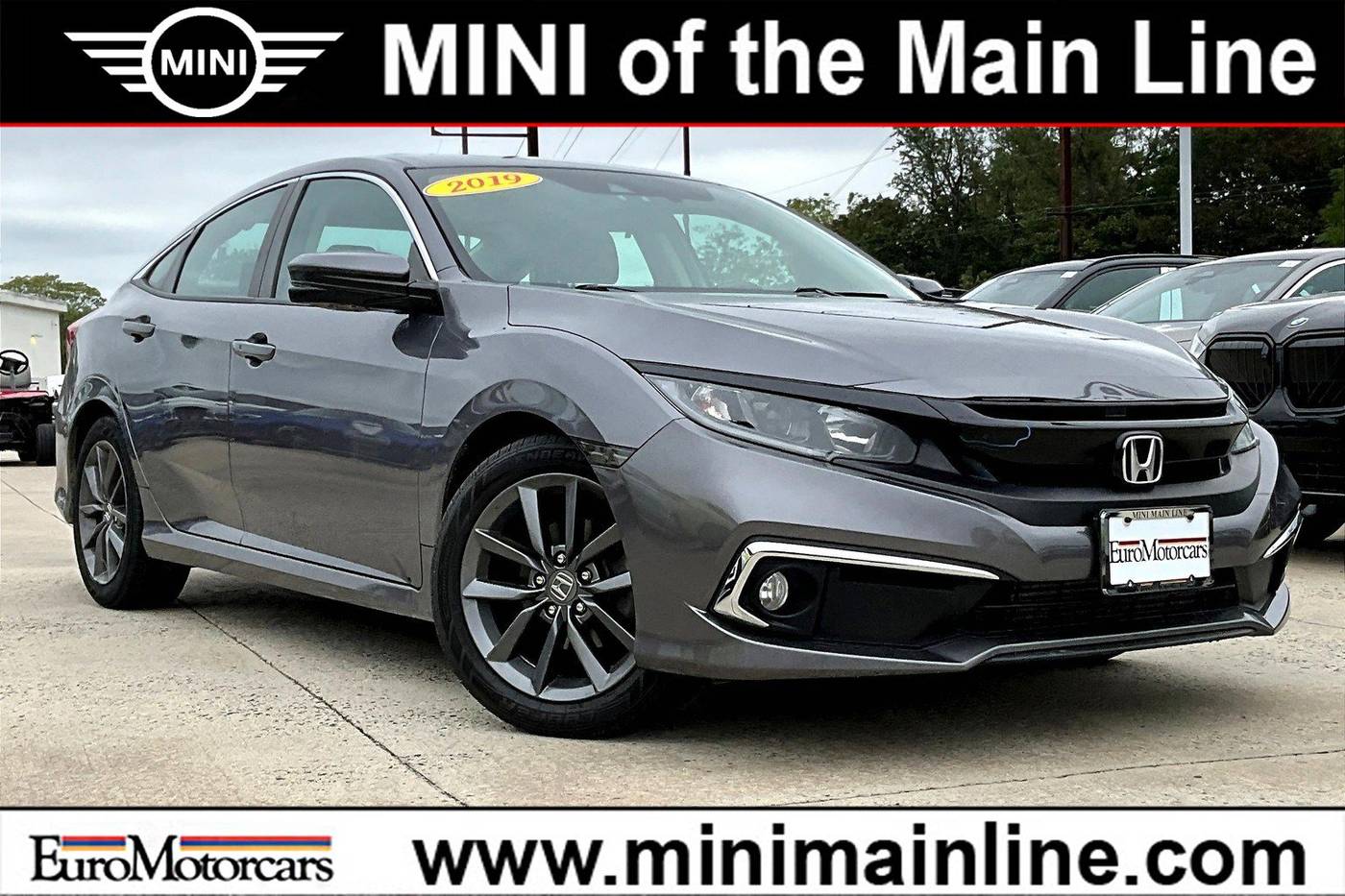 2019 Honda Civic EX — Sedan — 75,195 mi — Bala Cynwyd, PA