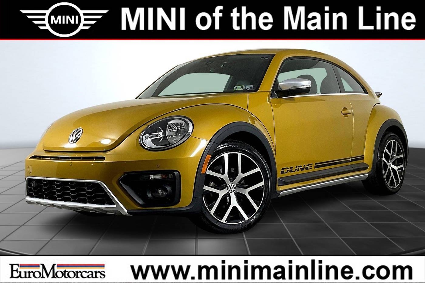 2016 Volkswagen Beetle 1.8T Dune — Hatchback — 42,525 mi — Bala Cynwyd, PA