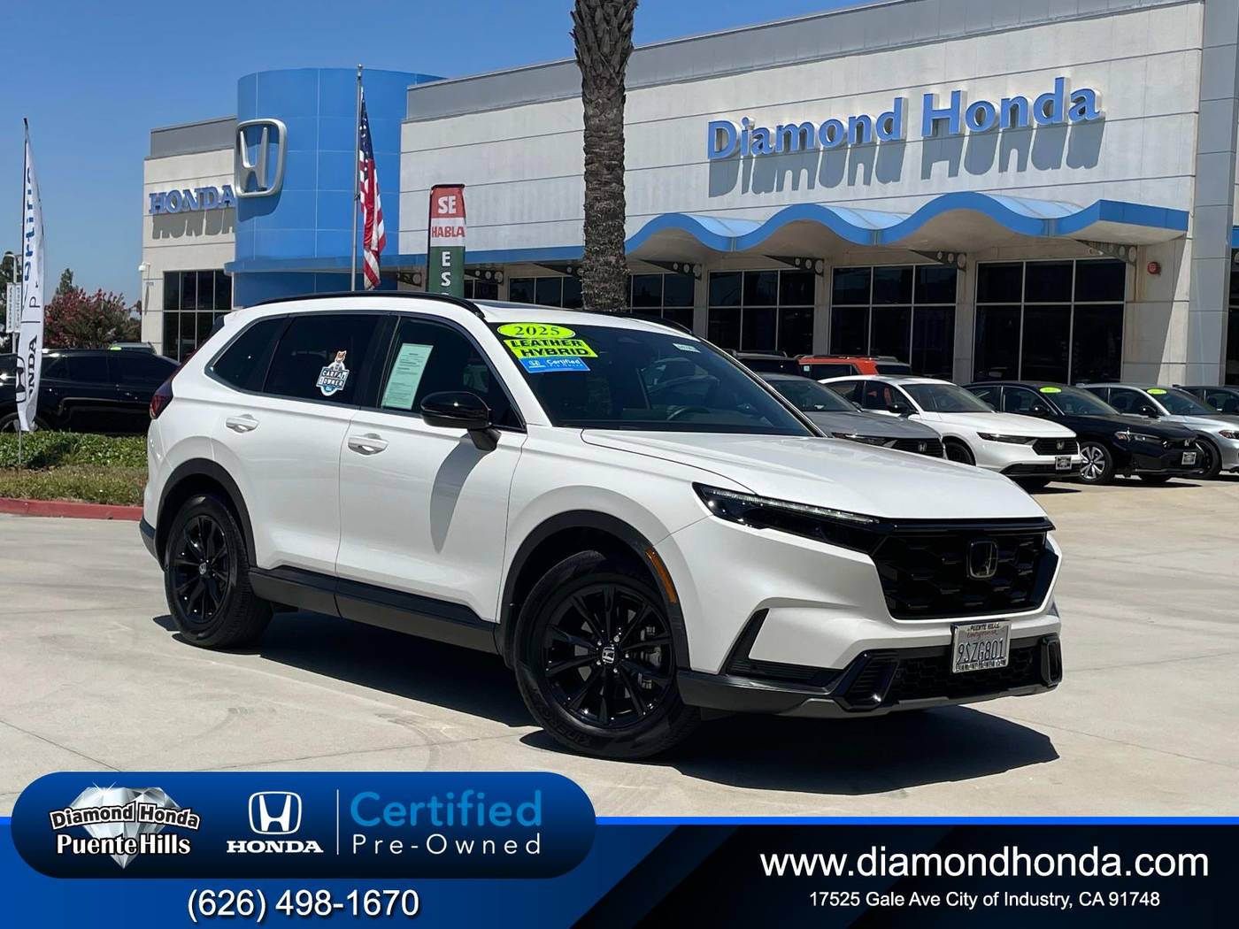 2025 Honda CR-V Hybrid Sport-L — SUV — 15,557 mi — City Of Industry, CA