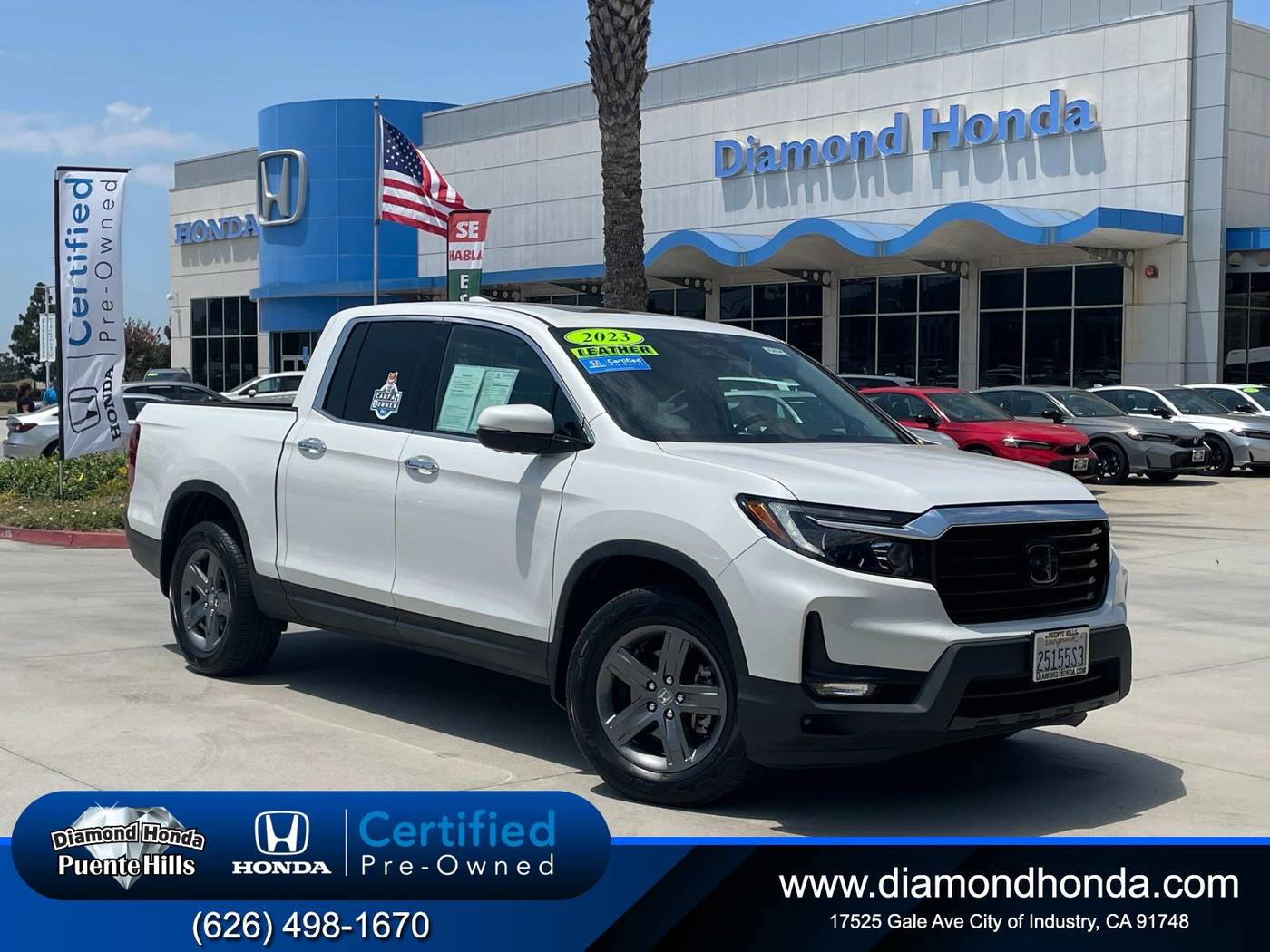 2023 Honda Ridgeline RTL-E — Pickup Truck — 34,641 mi — City Of Industry, CA
