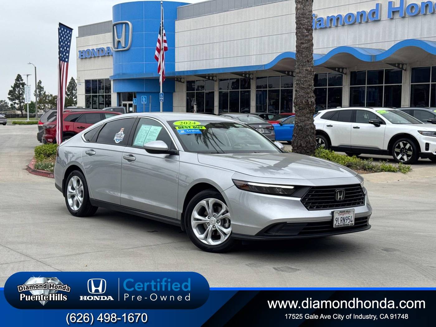 2024 Honda Accord LX — Sedan — 18,925 mi — City Of Industry, CA