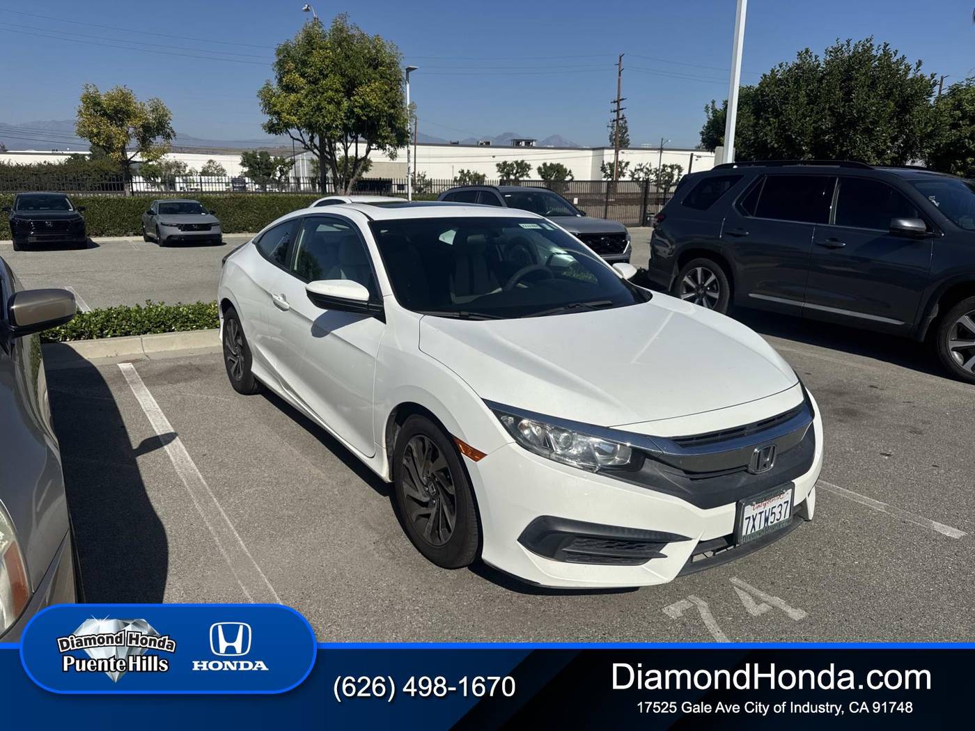 2017 Honda Civic LX-P — Coupe — 101,475 mi — City Of Industry, CA