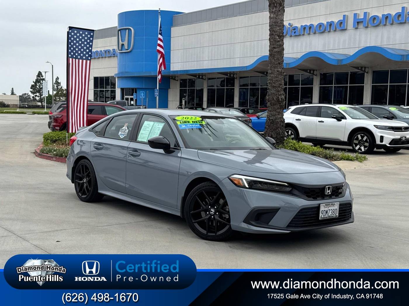 2022 Honda Civic Si — Sedan — 47,647 mi — City Of Industry, CA