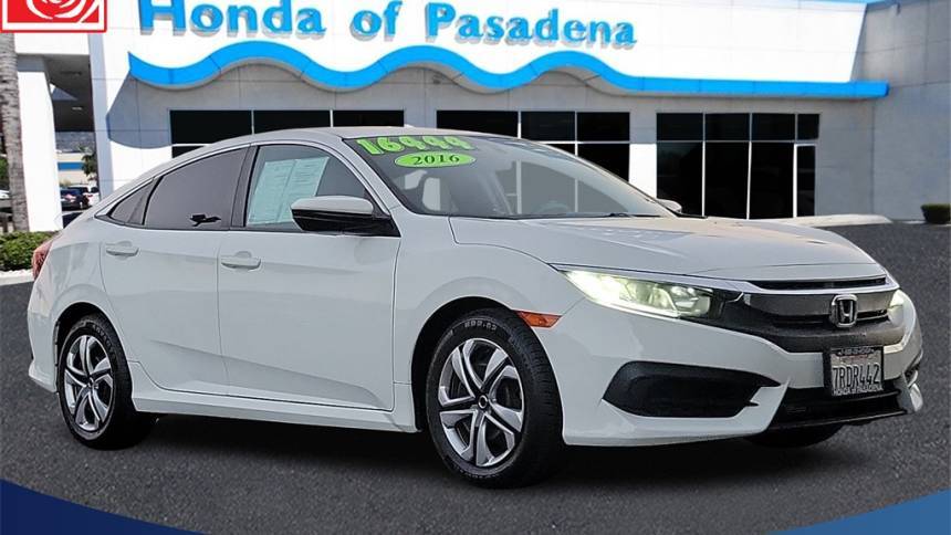 2016 Honda Civic LX — Sedan — 107,807 mi — Pasadena, CA