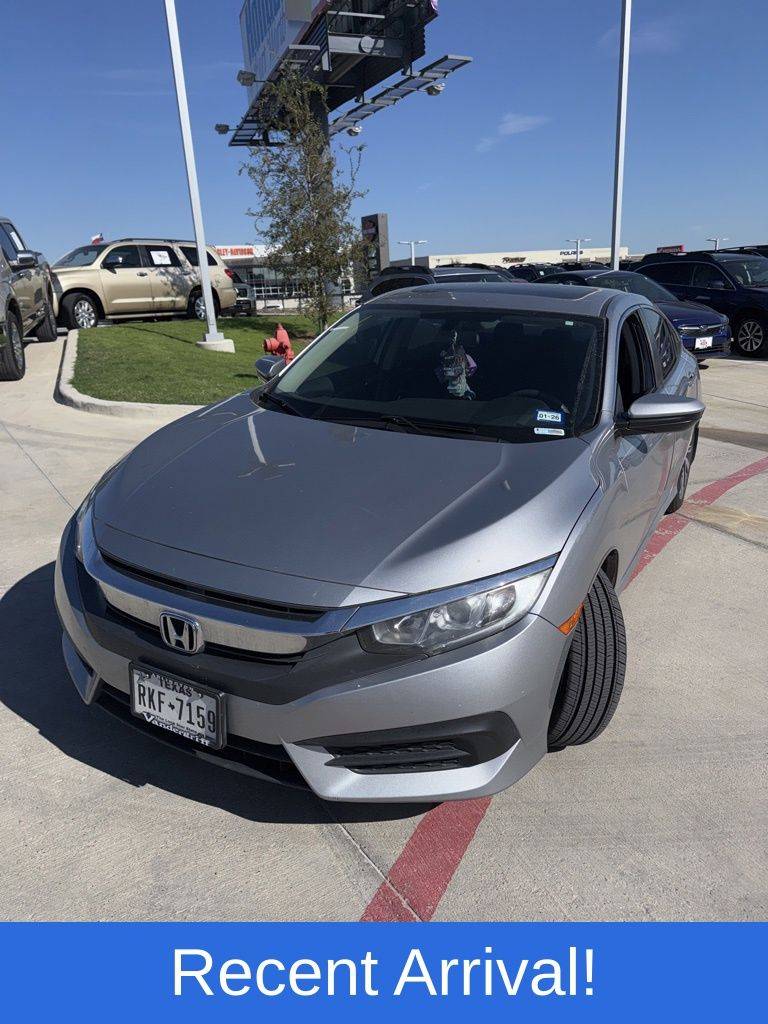 2018 Honda Civic EX — Sedan — 123,886 mi — Fort Worth, TX