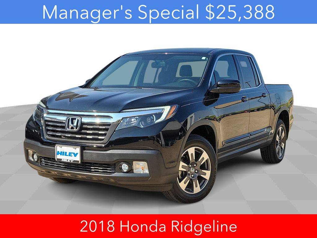 2018 Honda Ridgeline RTL-T — Pickup Truck — 45,092 mi — Fort Worth, TX