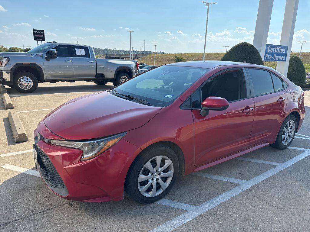 2020 Toyota Corolla LE — Sedan — 83,301 mi — Fort Worth, TX