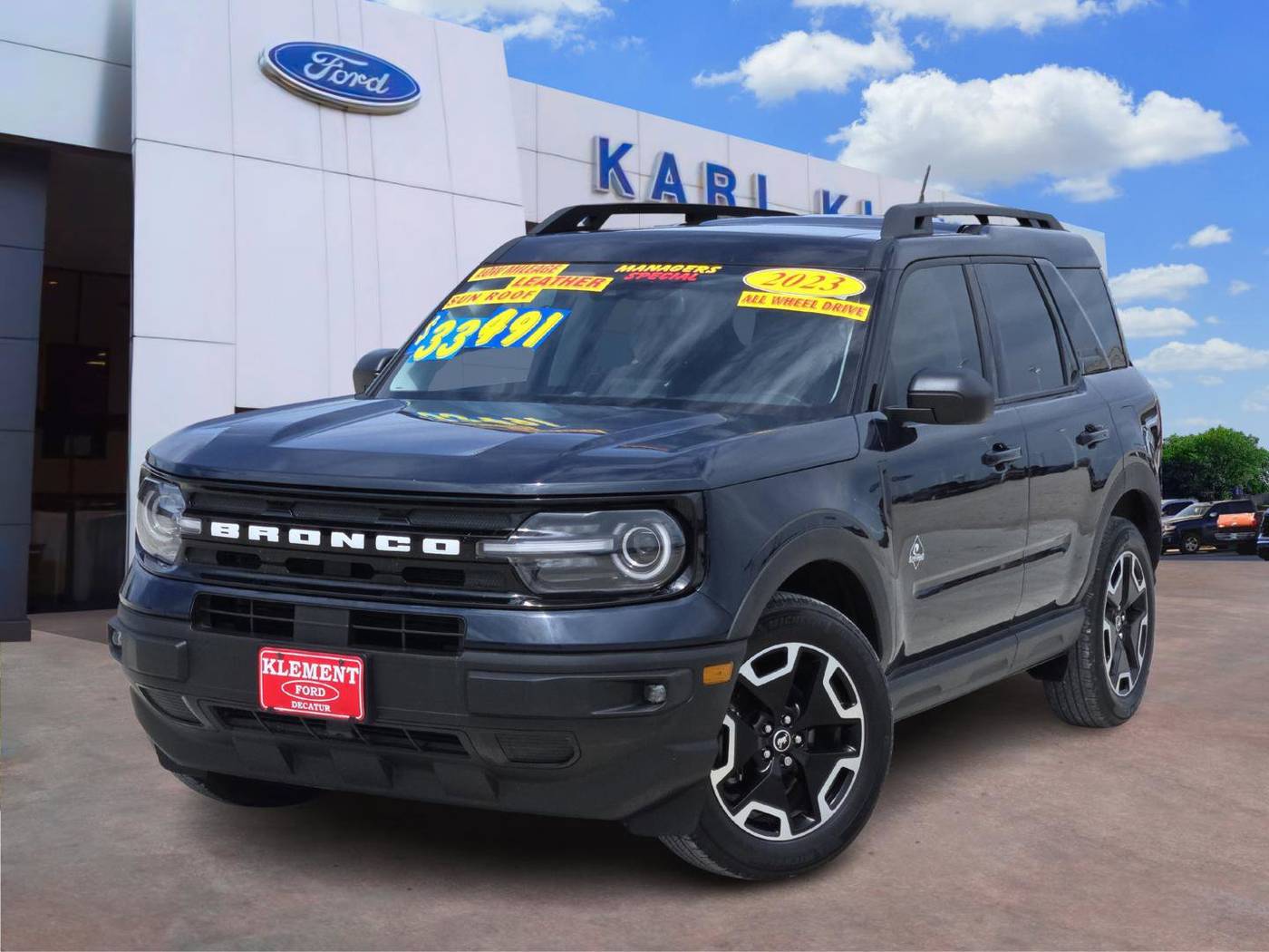 2023 Ford Bronco Sport Outer Banks — SUV — 22,588 mi — Decatur, TX