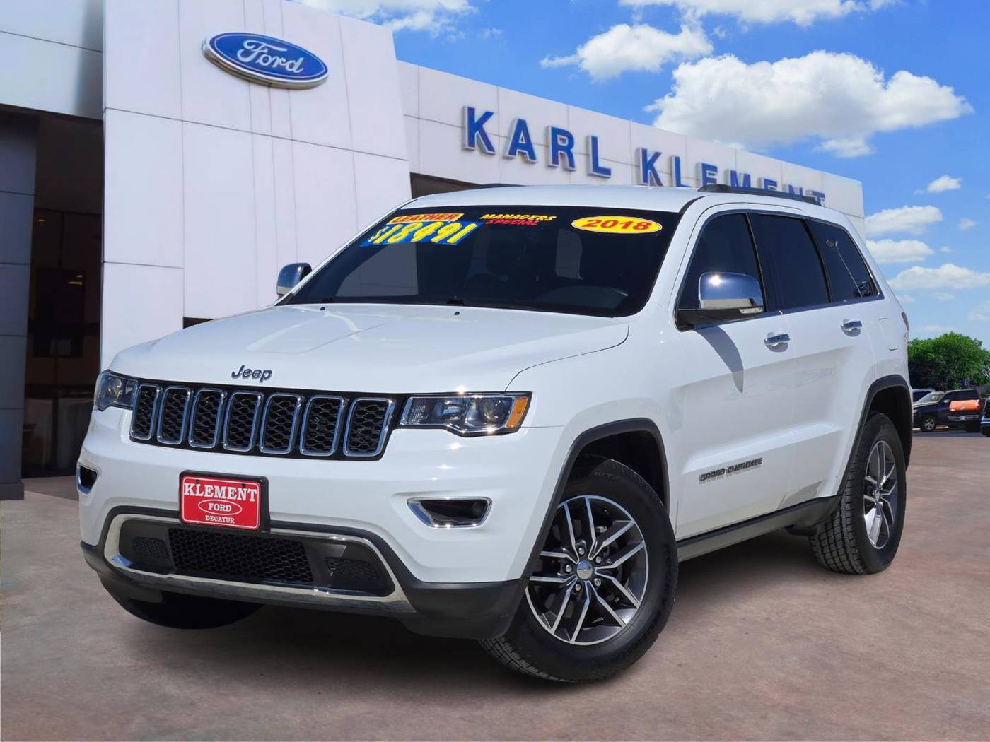 2018 Jeep Grand Cherokee Limited — SUV — 46,222 mi — Decatur, TX