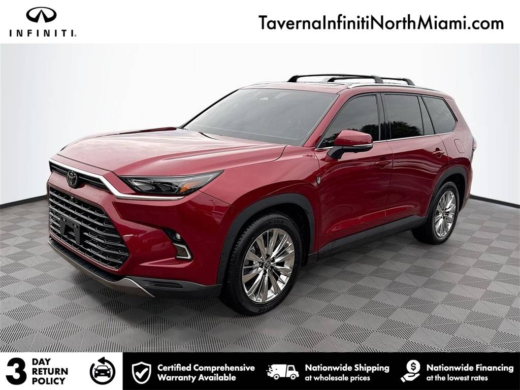 2024 Toyota Grand Highlander Platinum — SUV — 58,317 mi — West Park, FL
