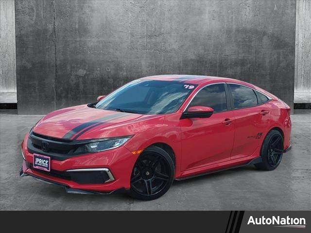 2019 Honda Civic LX — Sedan — 77,539 mi — Houston, TX