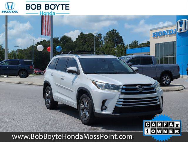 2018 Toyota Highlander Limited Platinum