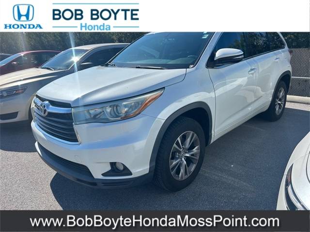 2015 Toyota Highlander LE V6 — SUV — 75,918 mi — Moss Point, MS