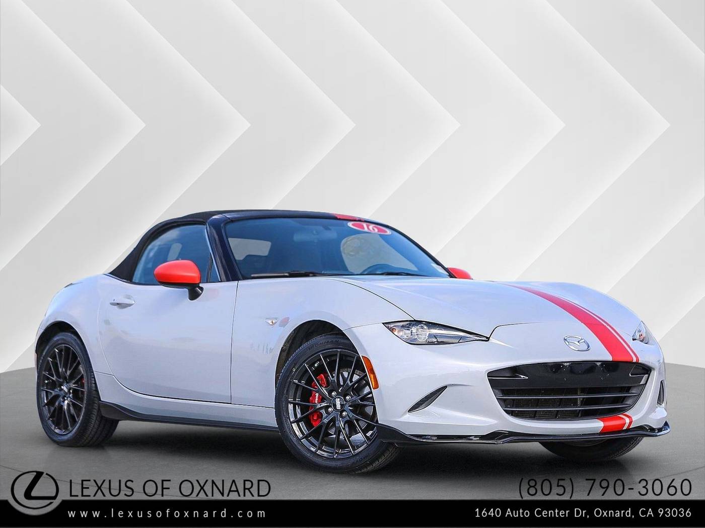 2016 Mazda MX-5 Miata Club — Convertible — 95,665 mi — Oxnard, CA