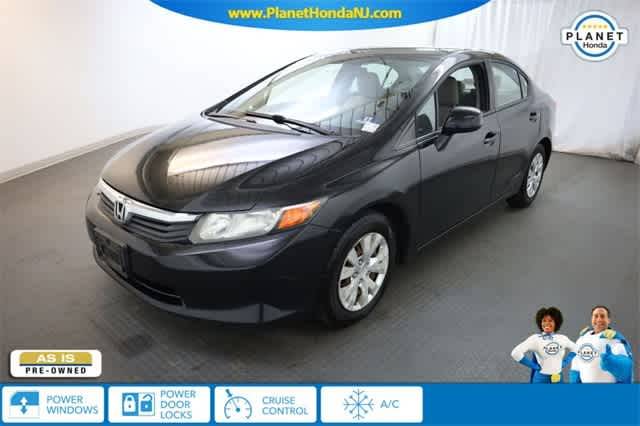 2012 Honda Civic LX — Sedan — 177,188 mi — Union, NJ
