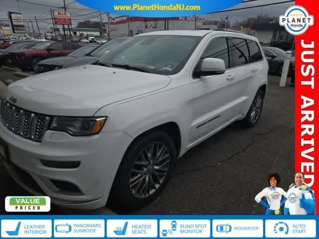 2017 Jeep Grand Cherokee Summit — SUV — 63,782 mi — Union, NJ