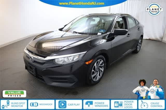 2016 Honda Civic EX — Sedan — 166,226 mi — Union, NJ