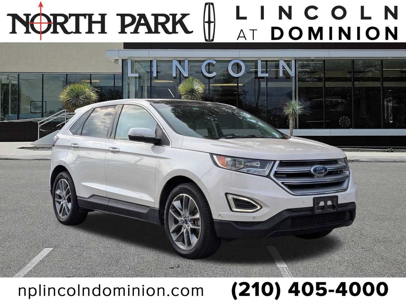 2016 Ford Edge Titanium — SUV — 116,785 mi — San Antonio, TX