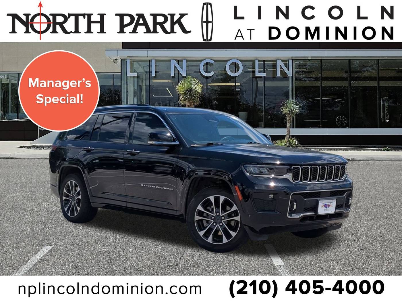 2022 Jeep Grand Cherokee Overland — SUV — 69,404 mi — San Antonio, TX