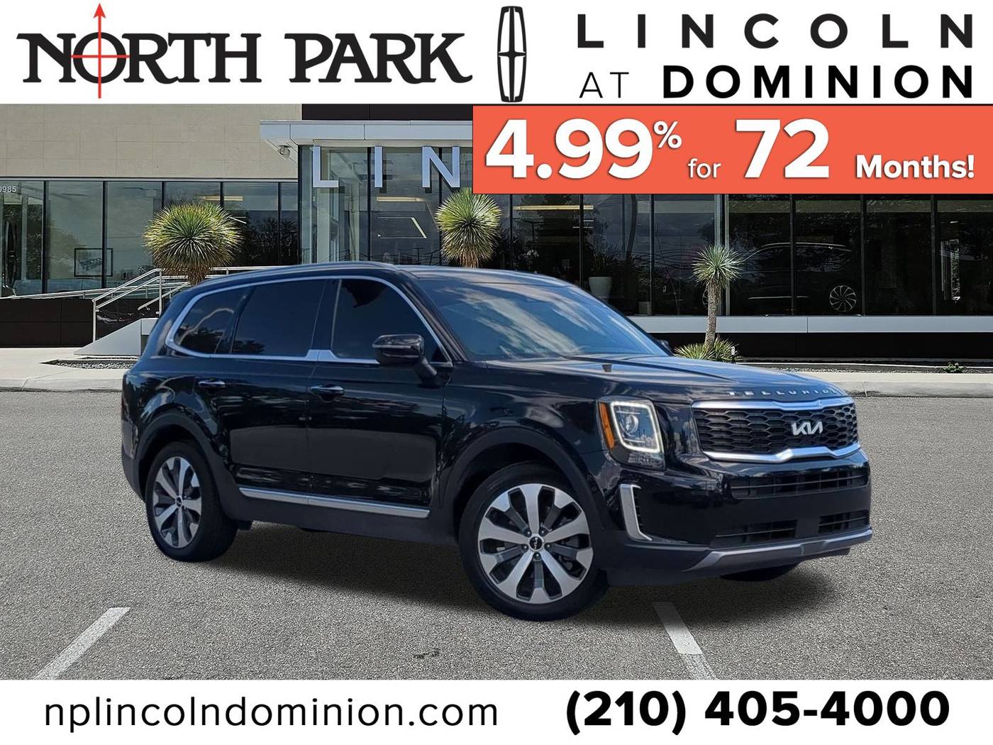 2022 Kia Telluride S — SUV — 50,840 mi — San Antonio, TX
