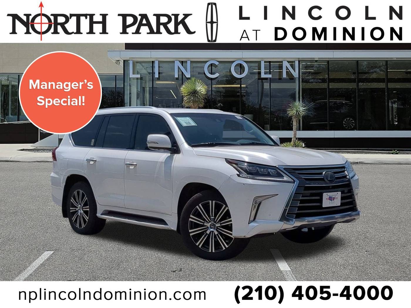 2018 Lexus LX LX 570 — SUV — 93,973 mi — San Antonio, TX