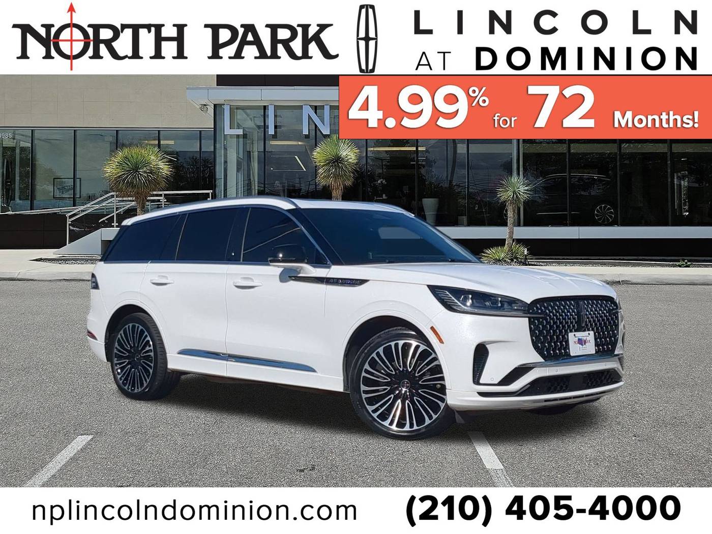 2025 Lincoln Aviator Black Label — SUV — 11,597 mi — San Antonio, TX