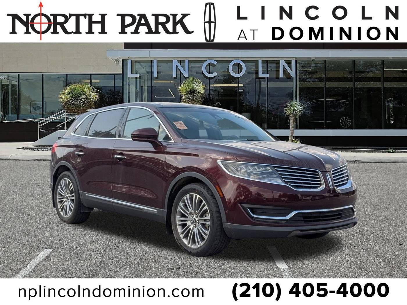 2018 Lincoln MKX Reserve — SUV — 6,072 mi — San Antonio, TX