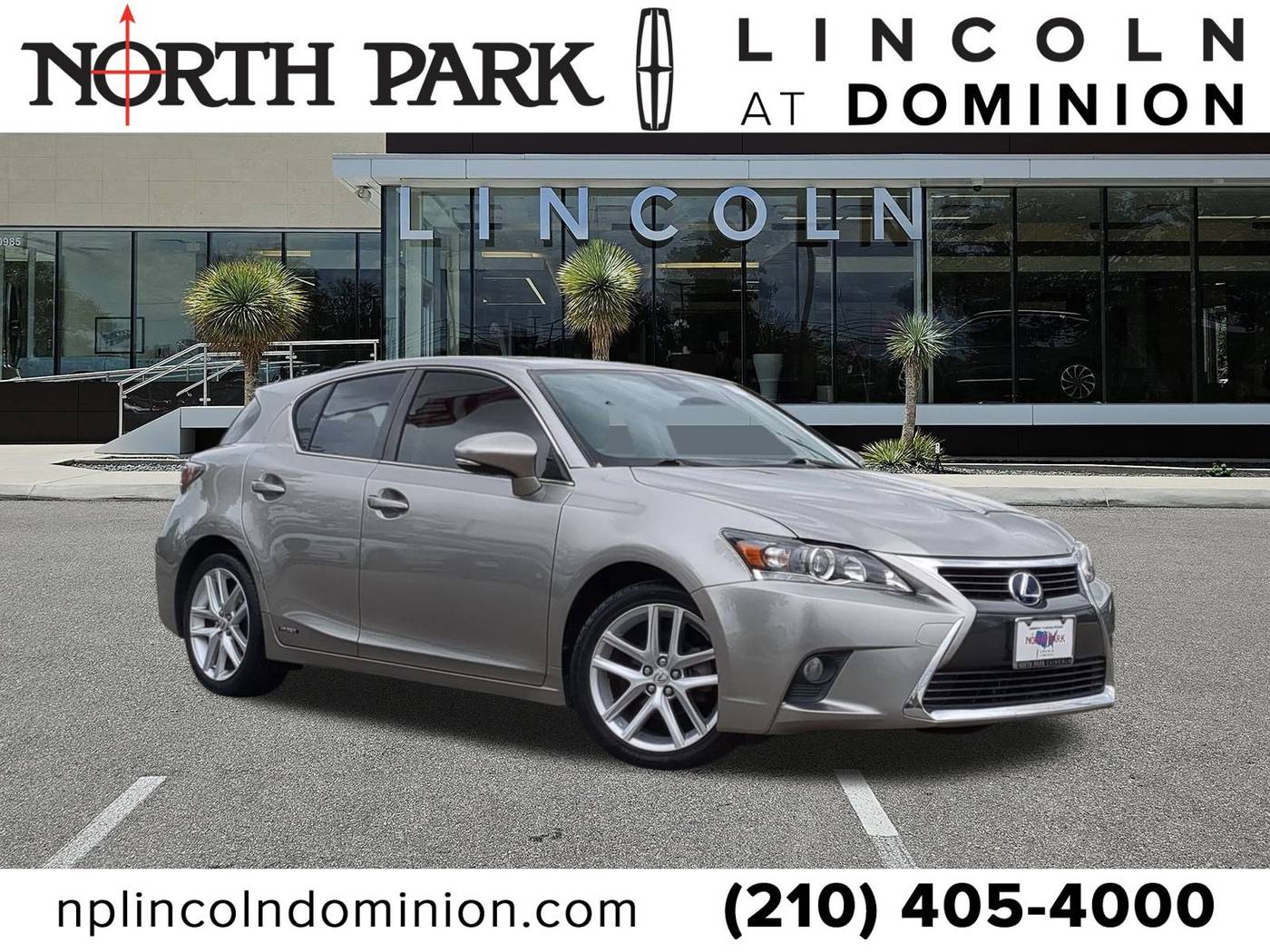 2017 Lexus CT CT 200h — Hatchback — 112,325 mi — San Antonio, TX