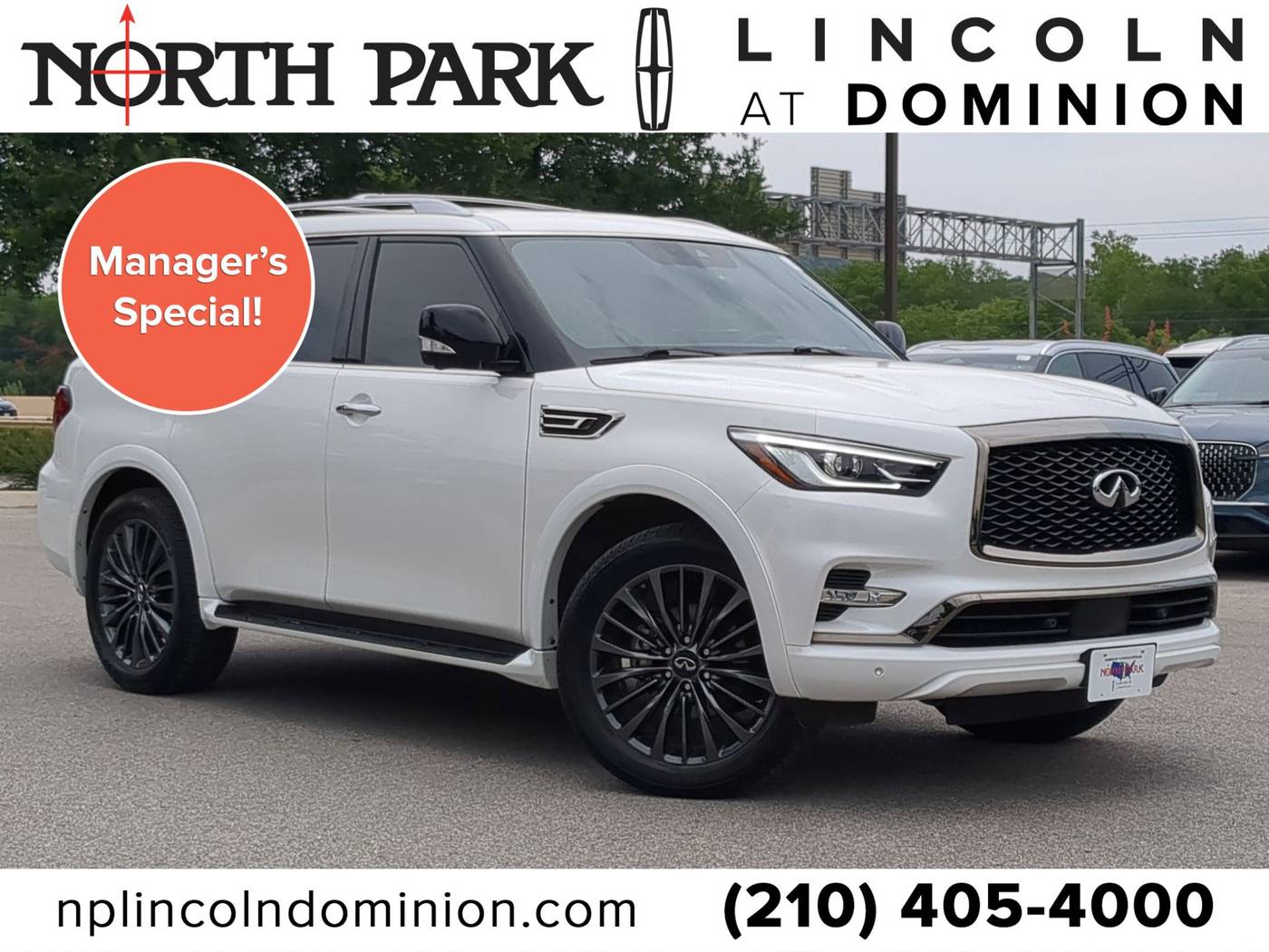 2024 INFINITI QX80 SENSORY — SUV — 23,415 mi — San Antonio, TX
