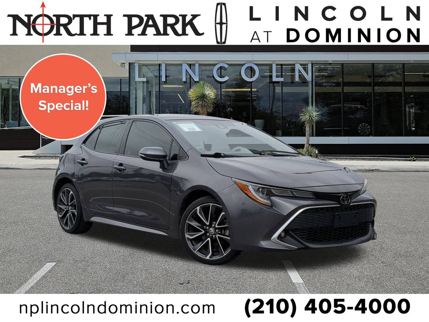 2021 Toyota Corolla Hatchback XSE — Hatchback — 68,704 mi — San Antonio, TX