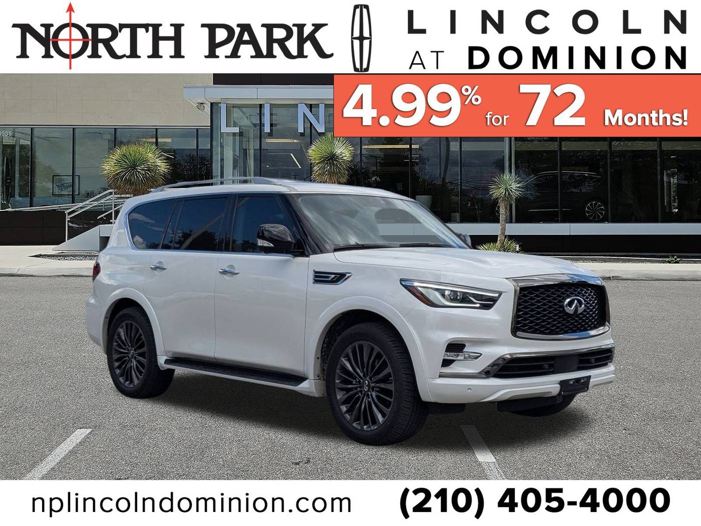 2023 INFINITI QX80 PREMIUM SELECT — SUV — 12,915 mi — San Antonio, TX