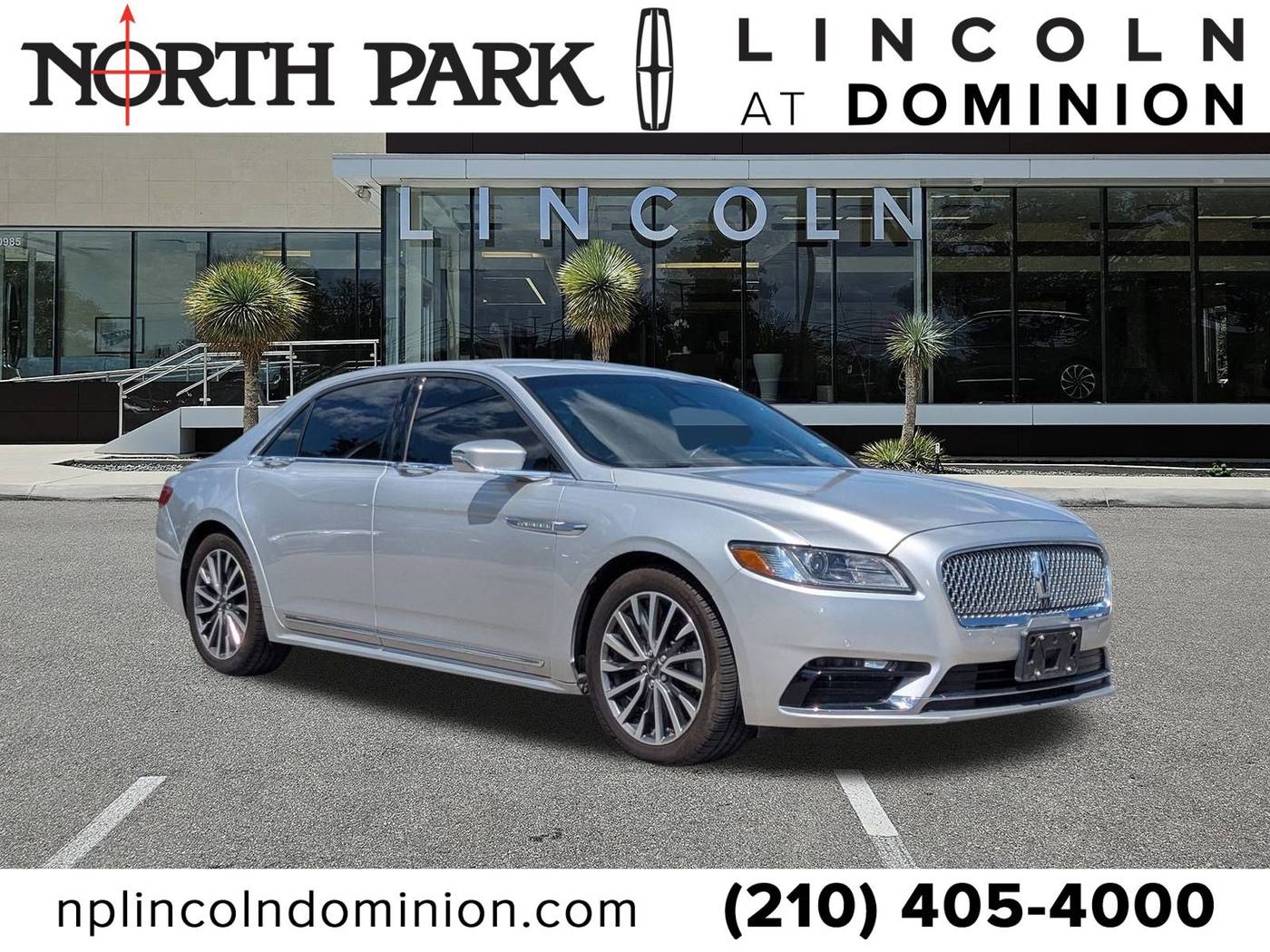 2019 Lincoln Continental Select — Sedan — 87,007 mi — San Antonio, TX