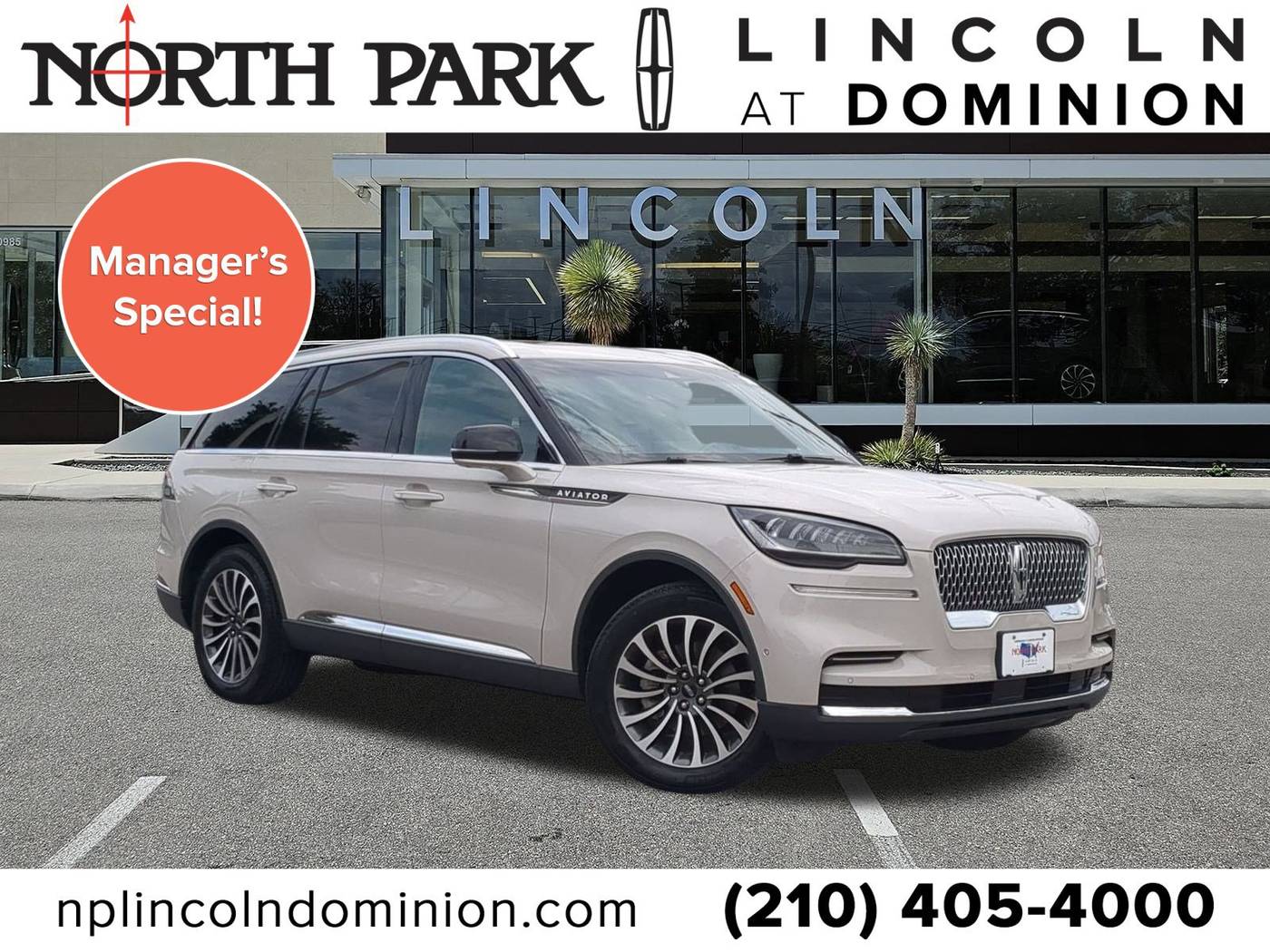 2022 Lincoln Aviator Reserve — SUV — 22,597 mi — San Antonio, TX