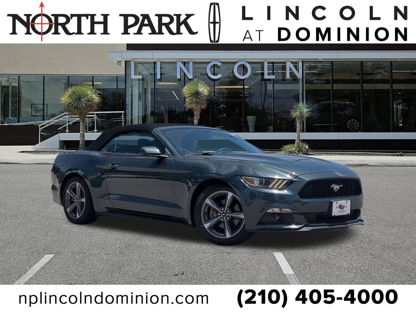 2015 Ford Mustang V6 — Convertible — 109,000 mi — San Antonio, TX
