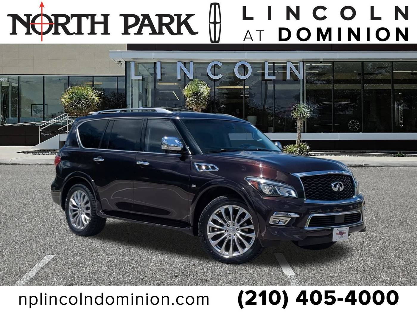 2016 INFINITI QX80 Standard — SUV — 98,262 mi — San Antonio, TX