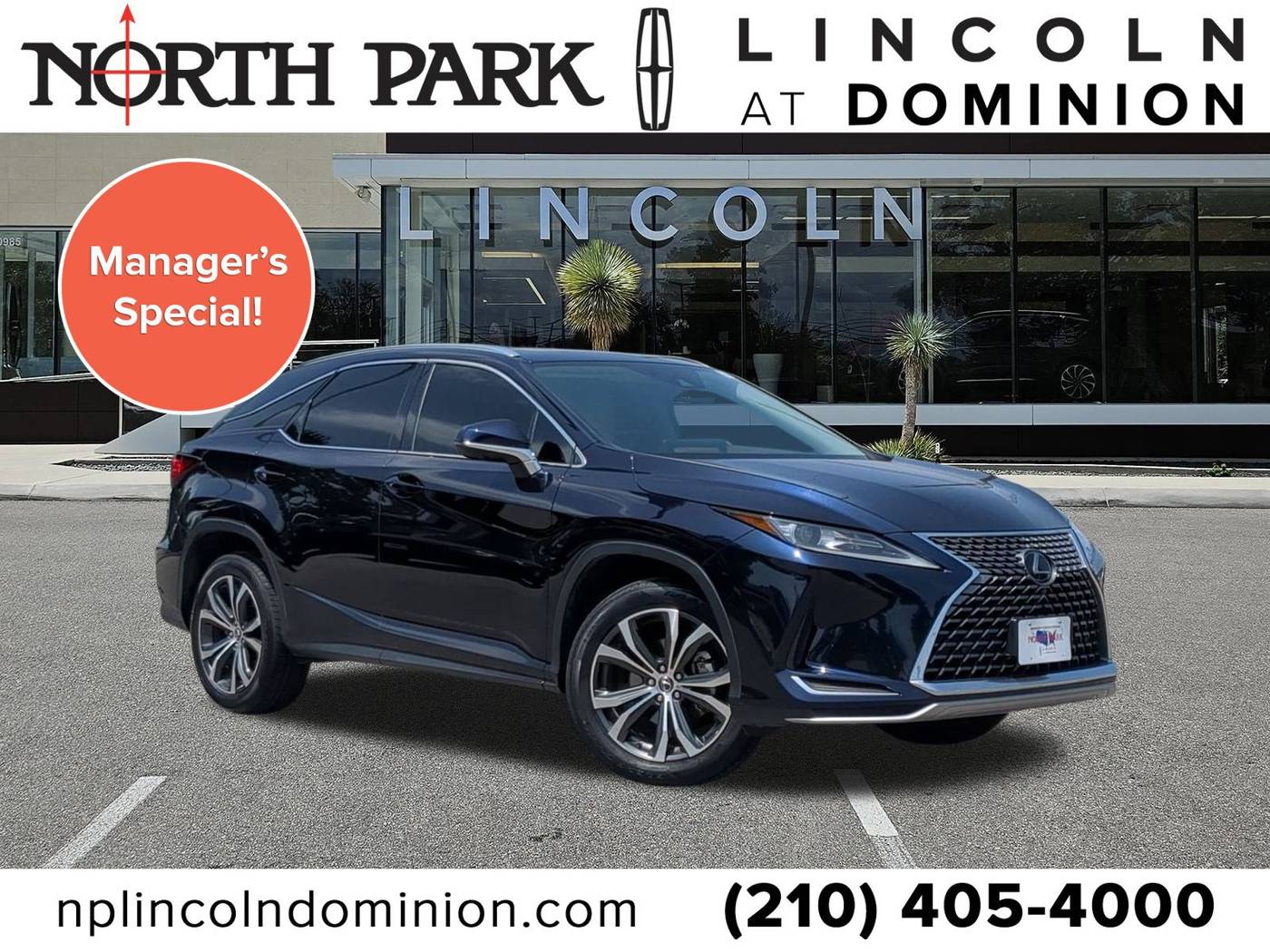 2020 Lexus RX RX 350 — SUV — 69,698 mi — San Antonio, TX
