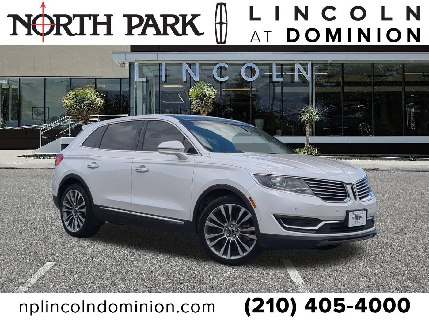 2016 Lincoln MKX Reserve — SUV — 58,304 mi — San Antonio, TX