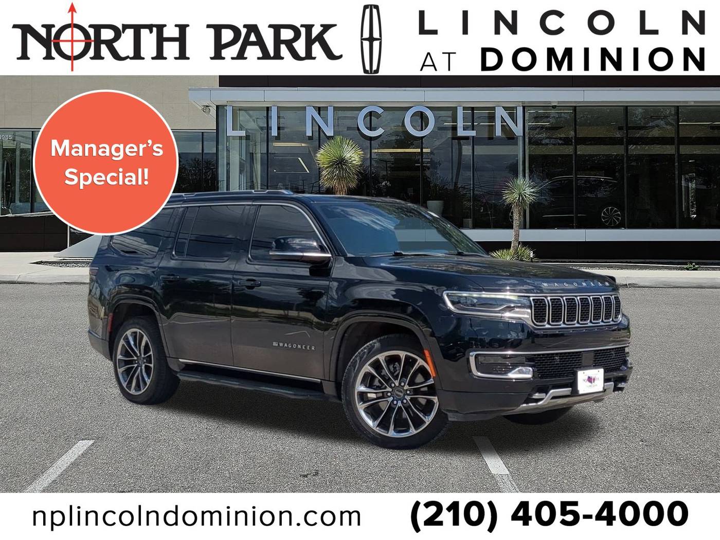 2023 Jeep Wagoneer Series II — SUV — 15,654 mi — San Antonio, TX