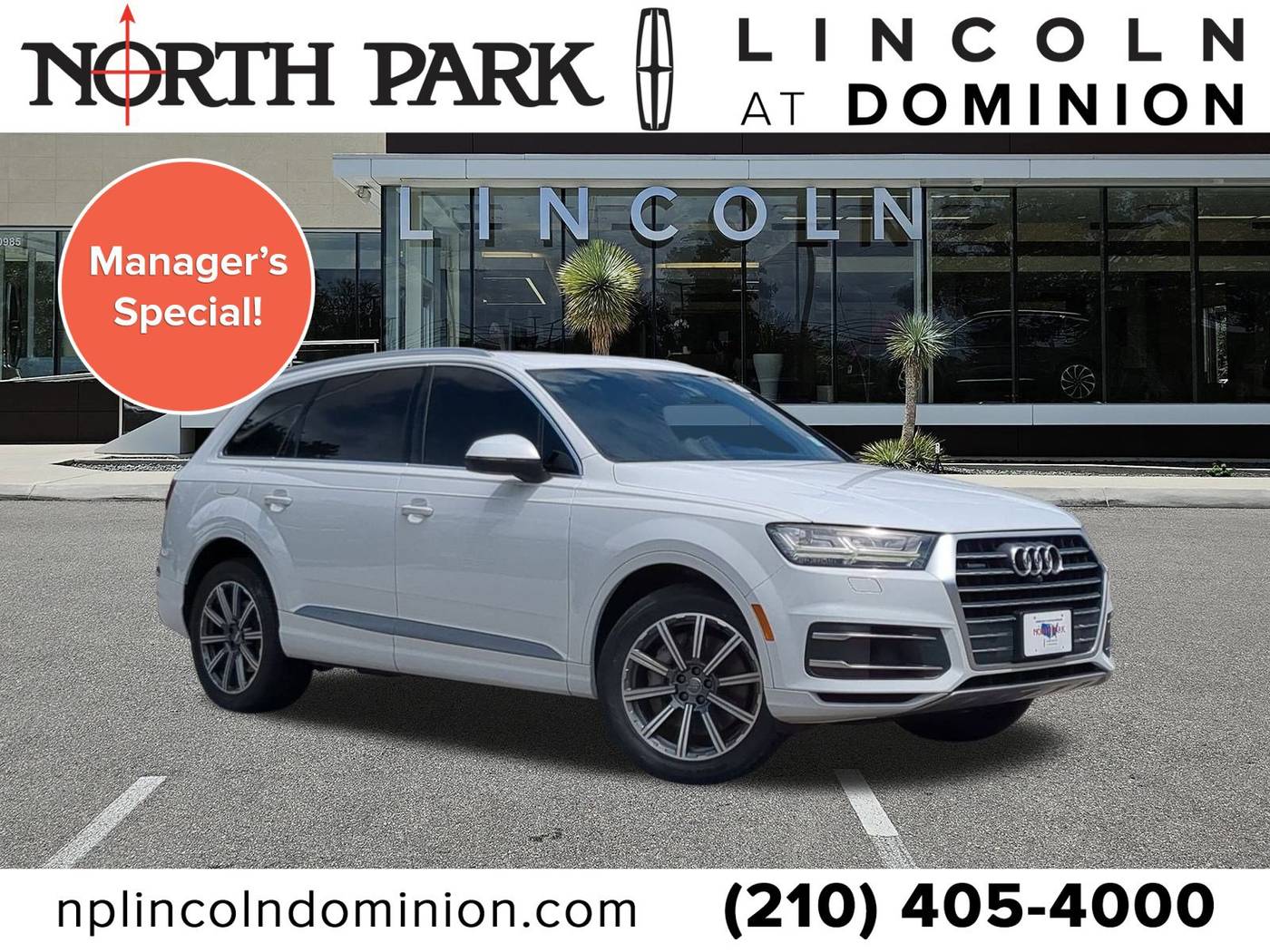 2019 Audi Q7 Premium Plus — SUV — 90,079 mi — San Antonio, TX