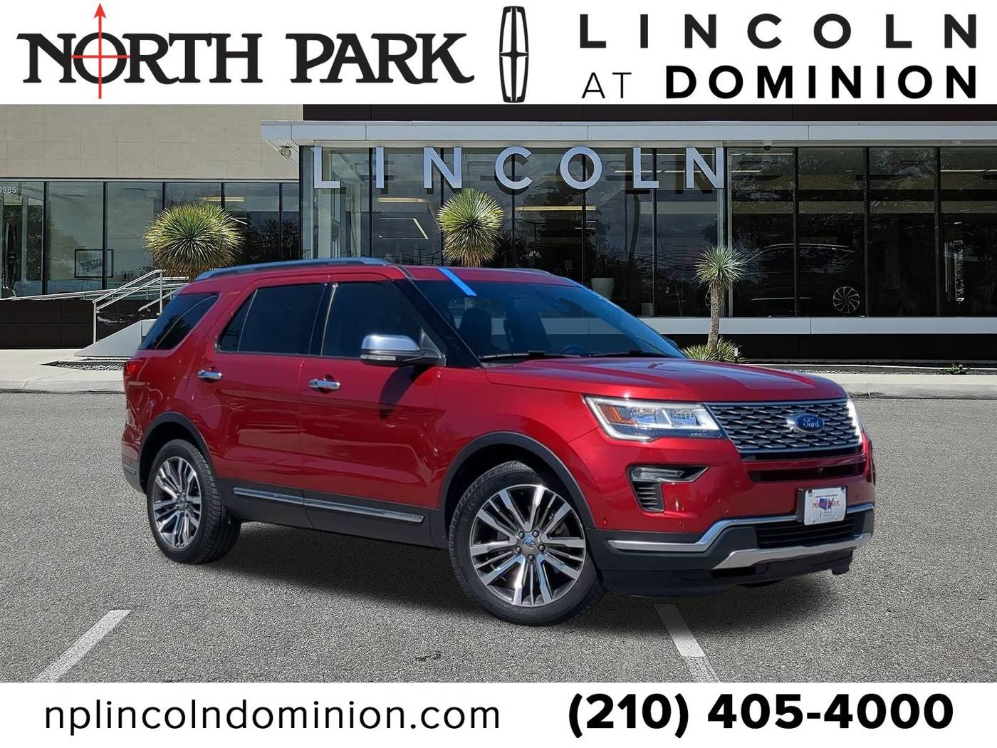 2018 Ford Explorer Platinum — SUV — 113,114 mi — San Antonio, TX