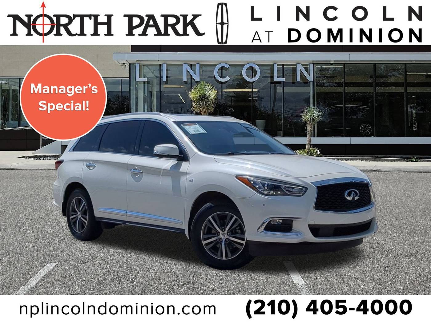 2020 INFINITI QX60 LUXE — SUV — 79,807 mi — San Antonio, TX