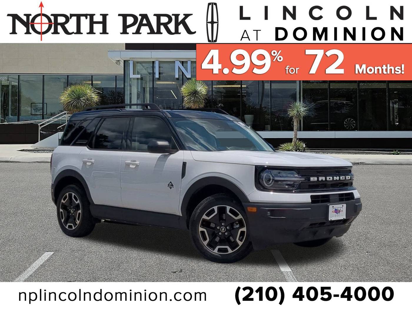 2024 Ford Bronco Sport Outer Banks — SUV — 3,349 mi — San Antonio, TX